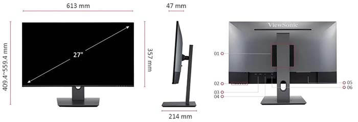 TNC Store màn hình ViewSonic VX2780 2K SHDJ